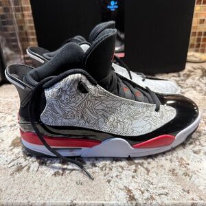 Air Jordan Dub Zero Fire Red Sz 9.5 311046-162